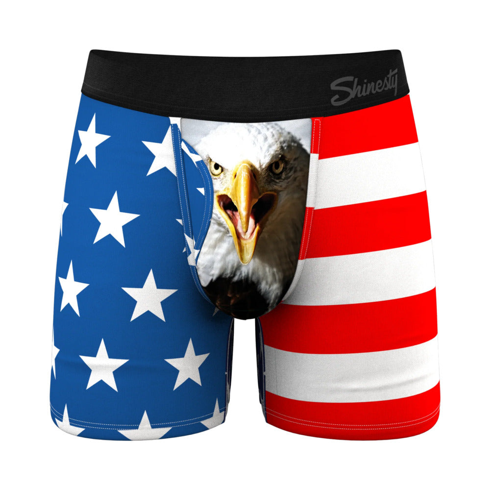 The Mascot American Flag Underwear 2X